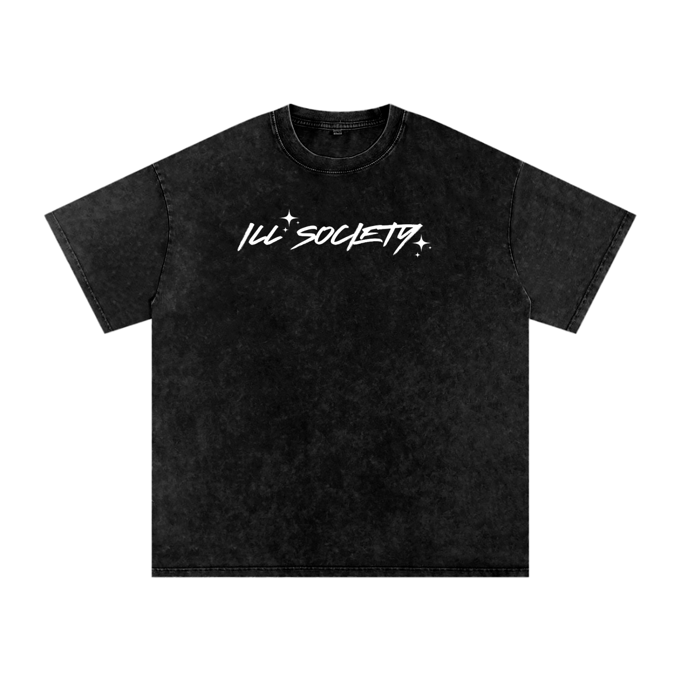 ill society,oversize,acid wash,t-shirt,luxury,premium,cotton